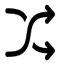 shuffle icon